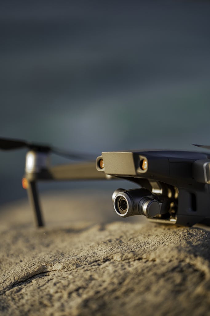 vue aérienne drone pilote immersive